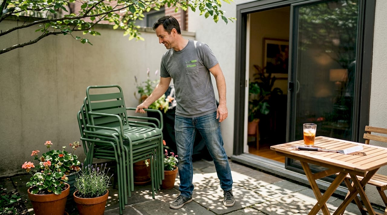Why stackable outdoor chairs are essential for space